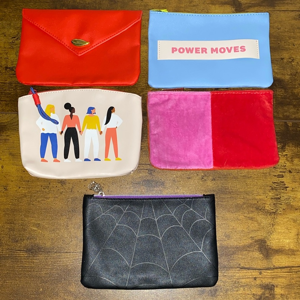 Lot of 5 IPSY Bags